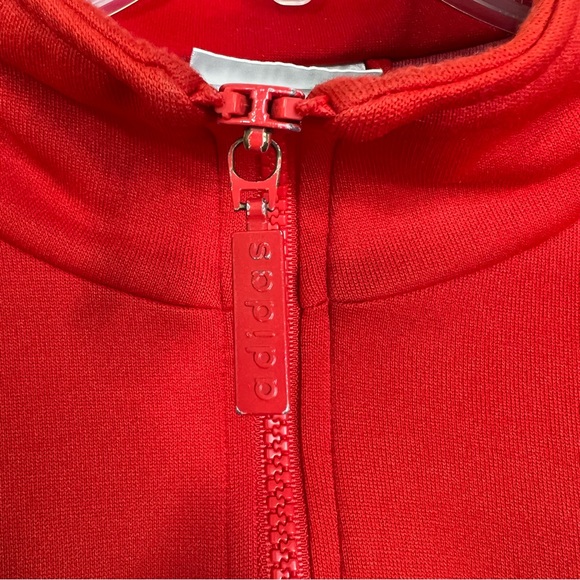 adidas Red and Black Performance Jacket - Picture 6 of 12